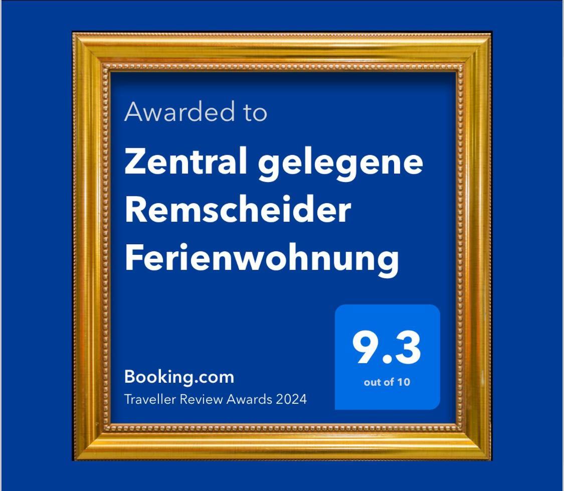 Zentral Gelegene Remscheider Ferienwohnung 外观 照片